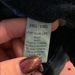 Boot cut American eagle size 8